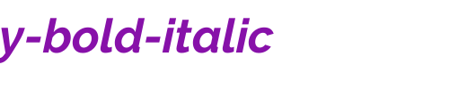 Raleway-Bold-Italic.ttf 好看的英文字体