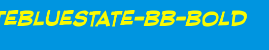 RedStateBlueState-BB-Bold.ttf 好看的英文字体