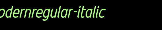 Revalo-ModernRegular-Italic.ttf 好看的英文字体