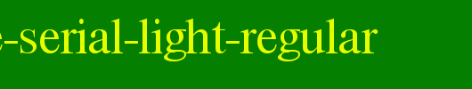 Riccione-Serial-Light-Regular.ttf 好看的英文字体