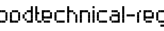 RittswoodTechnical-Regular.ttf 好看的英文字体
