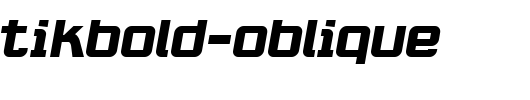 RobustikBold-Oblique.ttf 好看的英文字体