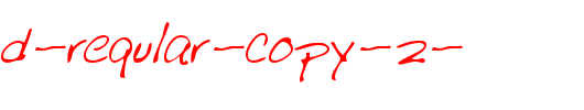 RubysHand-Regular-copy-2-.ttf 好看的英文字体