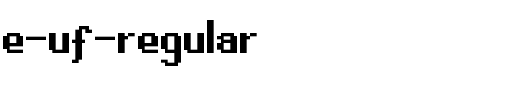 RuneScape-UF-Regular.ttf 好看的英文字体