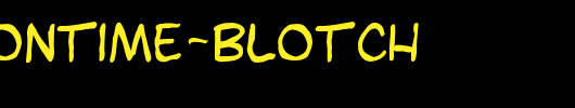 SF-Toontime-Blotch.ttf是一款不错的英文字体下载