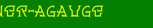 Spanner-AGauge.ttf是一款不错的英文字体下载
