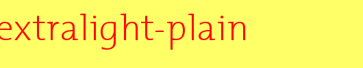 TheMixExtraLight-Plain.ttf类型，T字母英文