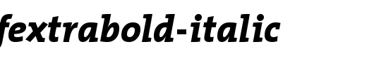 TheSerifExtraBold-Italic.ttf类型，T字母英文