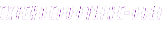 ThornsExtendedOutline-Oblique.ttf类型，T字母英文