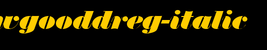ThorowgoodDReg-Italic.ttf类型，T字母英文