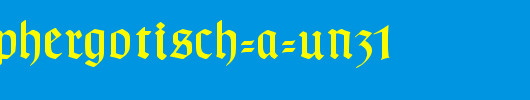 TypographerGotisch-A-UNZ1.ttf类型，T字母英文