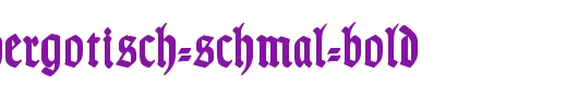 TypographerGotisch-Schmal-Bold.ttf类型，T字母英文